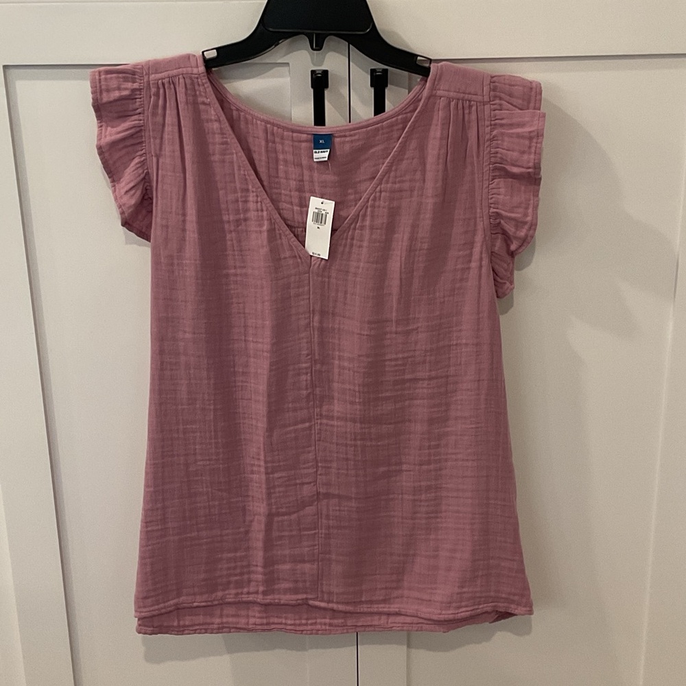 Old Navy Dusty Pink Blouse